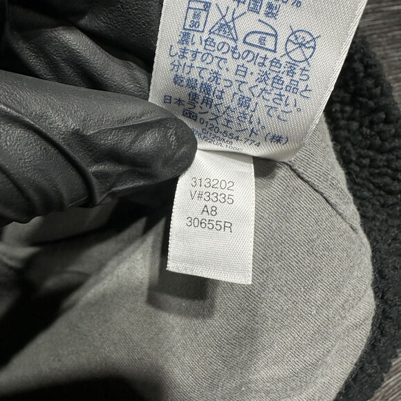 Lands' End Jacket Women's M Black Fleece 1/4 Zip - Picture 6 of 12